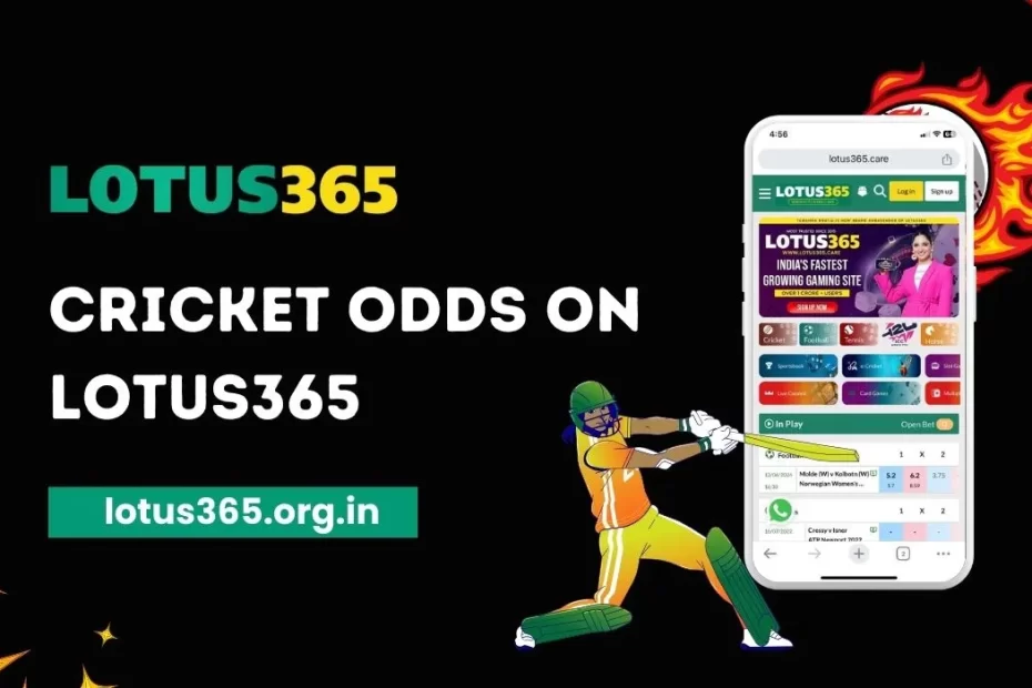 cricket odds on lotus365